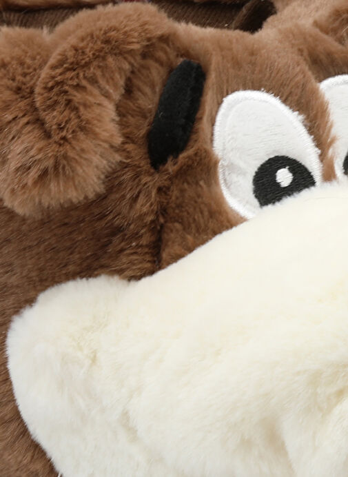 Twigy Kahverengi-Beyaz Erkek Ev Terliği TW BOBBY - Görsel 4