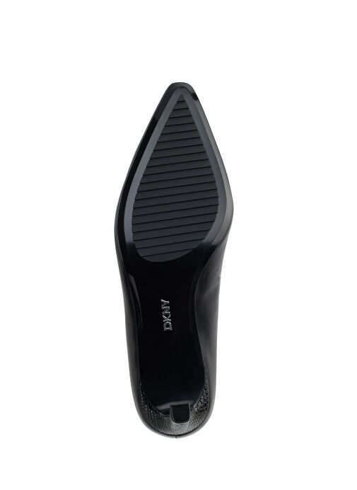 Dkny Siyah Kadın Deri Stiletto K3496787 - Görsel 5