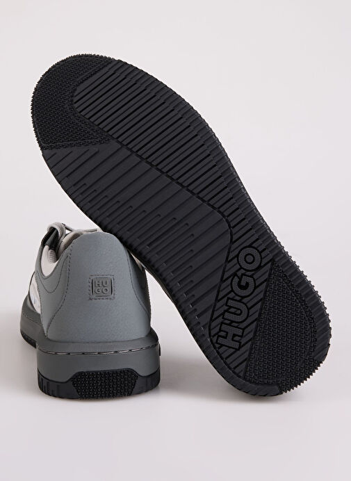 Hugo Beyaz-Gri Erkek Deri Sneaker RED-50529587 - Görsel 5