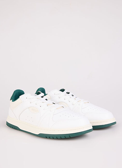 Hugo Beyaz-Yeşil Erkek Sneaker RED-50529896 - Görsel 3