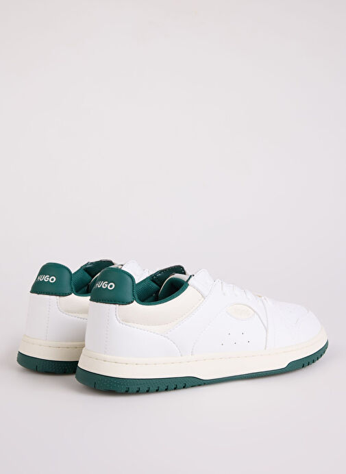 Hugo Beyaz-Yeşil Erkek Sneaker RED-50529896 - Görsel 4