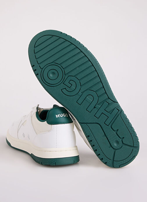 Hugo Beyaz-Yeşil Erkek Sneaker RED-50529896 - Görsel 5