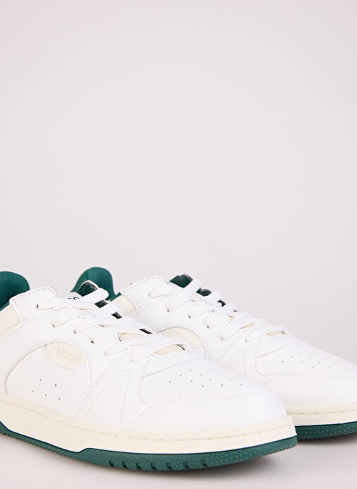 Hugo Beyaz-Yeşil Erkek Sneaker RED-50529896 - Görsel 6