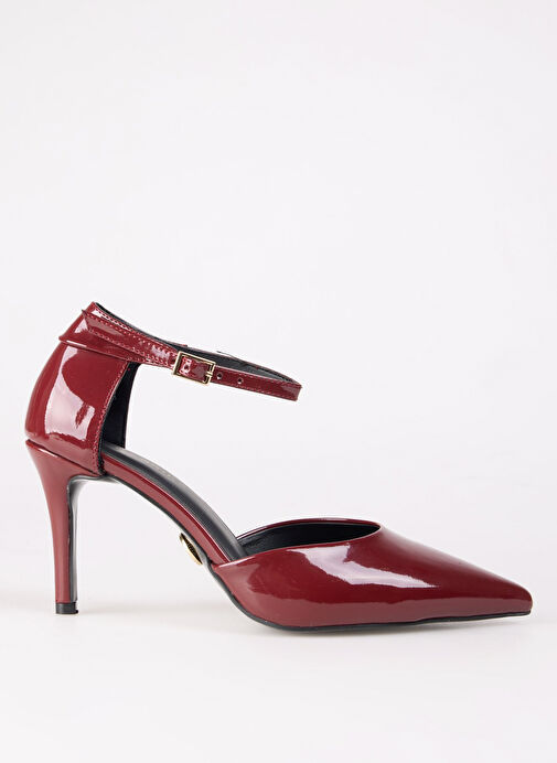 Fabrika Bordo Kadın Stiletto ALASTAR - Görsel 2