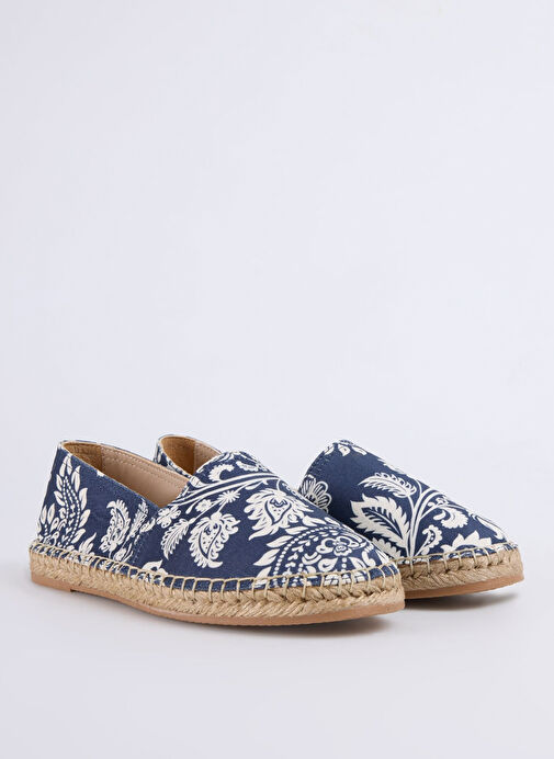 Fabrika Lacivert Kadın Espadril DIANA - Görsel 3