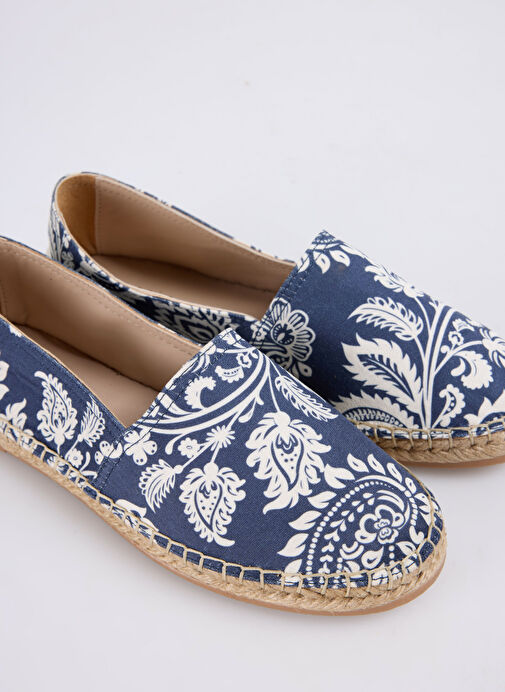 Fabrika Lacivert Kadın Espadril DIANA - Görsel 6