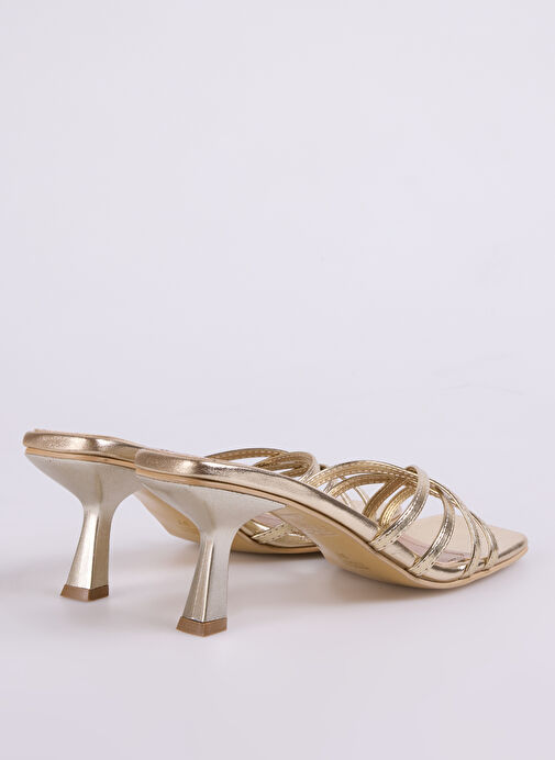 Fabrika Altın Kadın Terlik PRISCILLA - Görsel 4