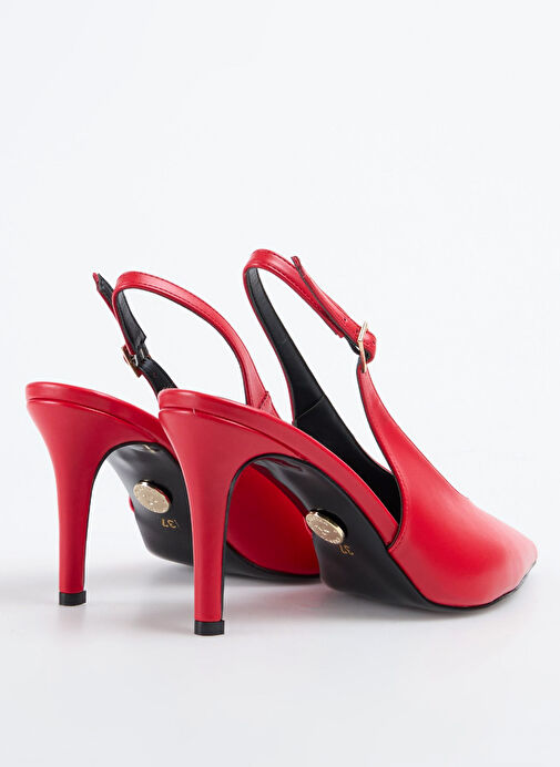 Fabrika Kırmızı Kadın Stiletto HOLM - Görsel 4