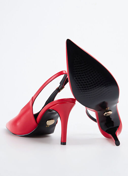 Fabrika Kırmızı Kadın Stiletto HOLM - Görsel 5