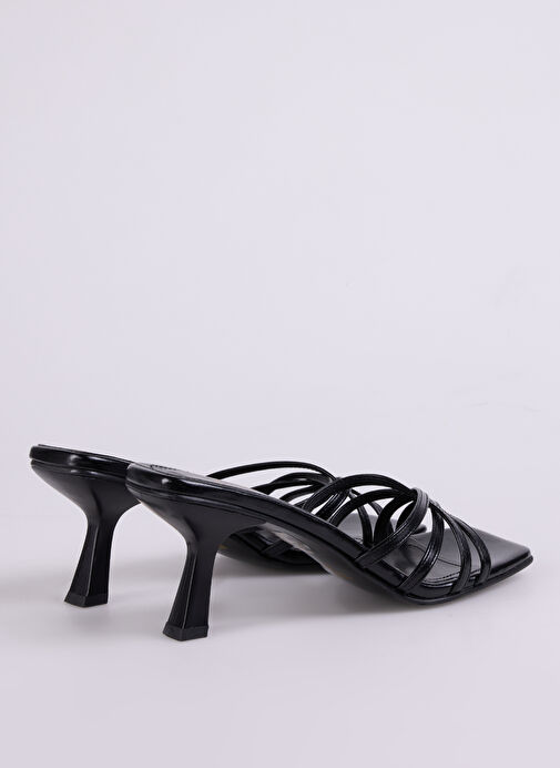 Fabrika Siyah Kadın Terlik PRISCILLA - Görsel 4