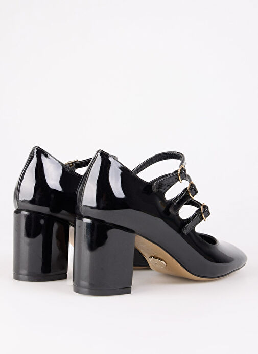 Fabrika Siyah Kadın Topuklu Ayakkabı MARJORY - Görsel 4