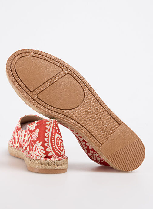 Fabrika Kırmızı Kadın Espadril DIANA - Görsel 5