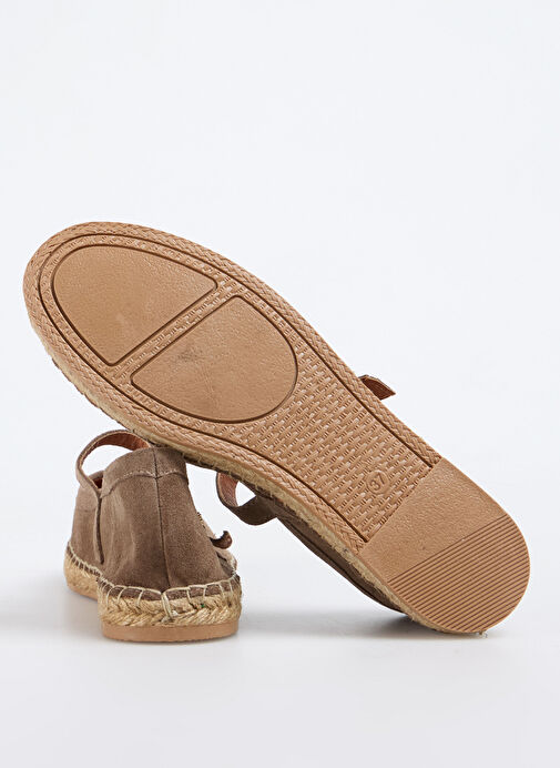 Fabrika Vizon Kadın Deri Espadril D-FRANCES - Görsel 5