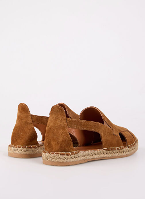 Fabrika Taba Kadın Deri Espadril D-GEMMA - Görsel 4