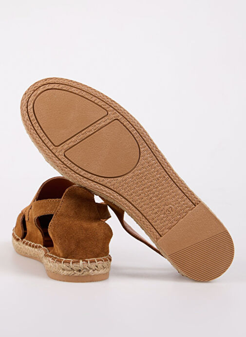 Fabrika Taba Kadın Deri Espadril D-GEMMA - Görsel 5