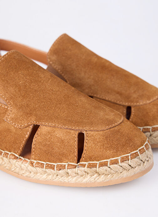 Fabrika Taba Kadın Deri Espadril D-GEMMA - Görsel 6