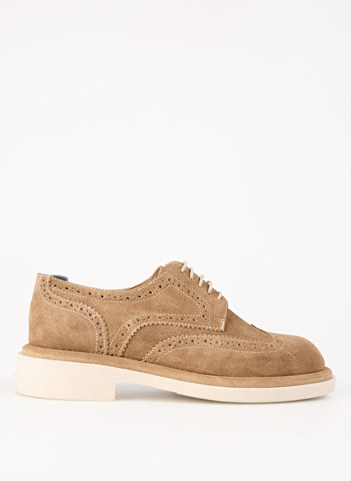 Fabrika Bej Erkek Süet Günlük Ayakkabı VANCE-TORNADO - Görsel 2