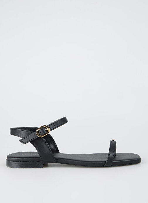 Fabrika Siyah Kadın Sandalet DOROTHEA - Görsel 2
