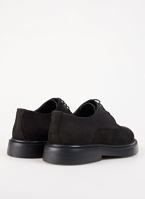 Fabrika Siyah Erkek Süet Günlük Ayakkabı MIES-MAXEN - Görsel 6