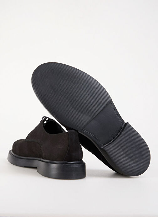 Fabrika Siyah Erkek Süet Günlük Ayakkabı MIES-MAXEN - Görsel 7