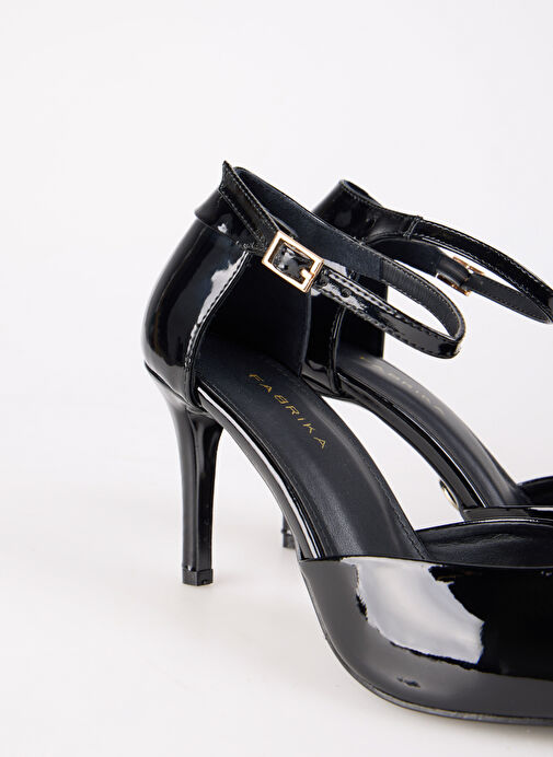Fabrika Siyah Kadın Stiletto ALASTAR - Görsel 6
