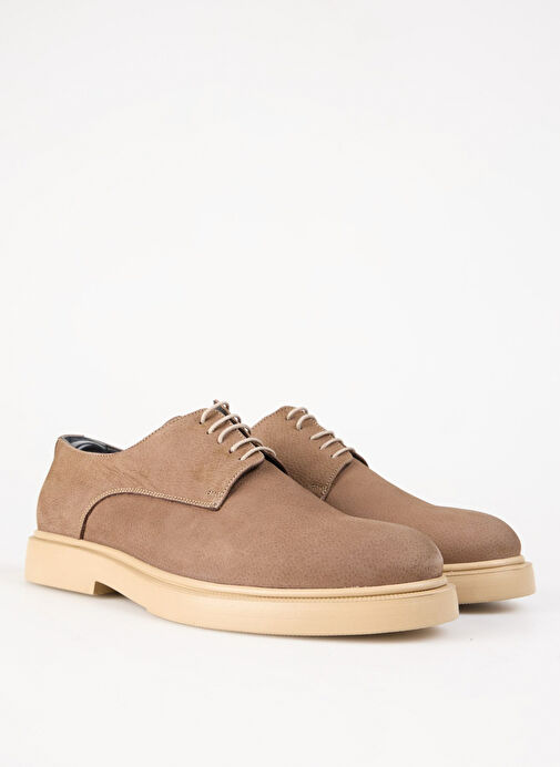 Fabrika Bej Erkek Süet Günlük Ayakkabı MIES-MAXEN - Görsel 3