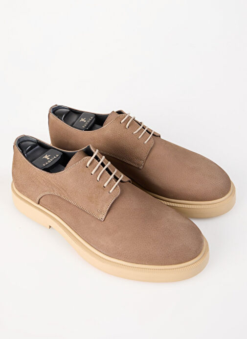 Fabrika Bej Erkek Süet Günlük Ayakkabı MIES-MAXEN - Görsel 4