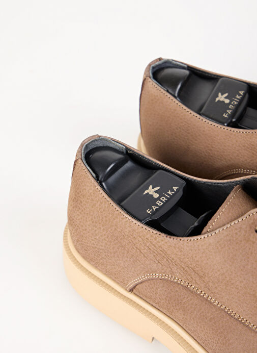 Fabrika Bej Erkek Süet Günlük Ayakkabı MIES-MAXEN - Görsel 5
