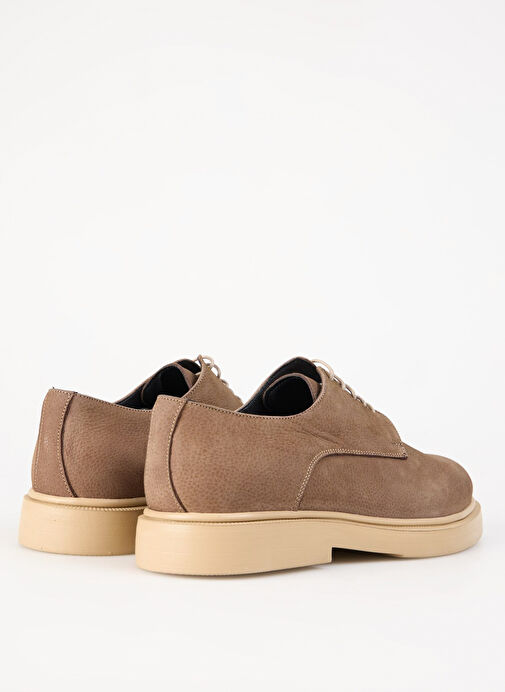 Fabrika Bej Erkek Süet Günlük Ayakkabı MIES-MAXEN - Görsel 6
