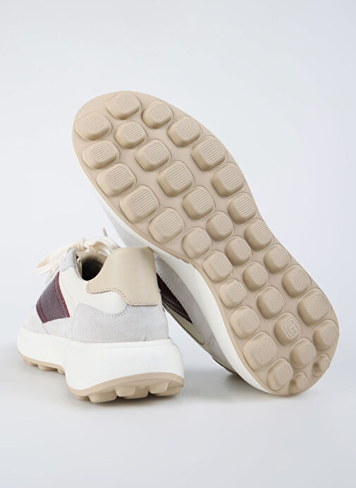 Fabrika Bej-Bordo Erkek Süet Sneaker TITUS - Görsel 5