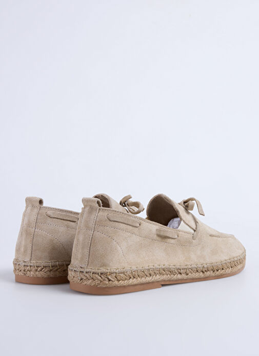 Fabrika Bej Erkek Süet Espadril RAPTOR - Görsel 4