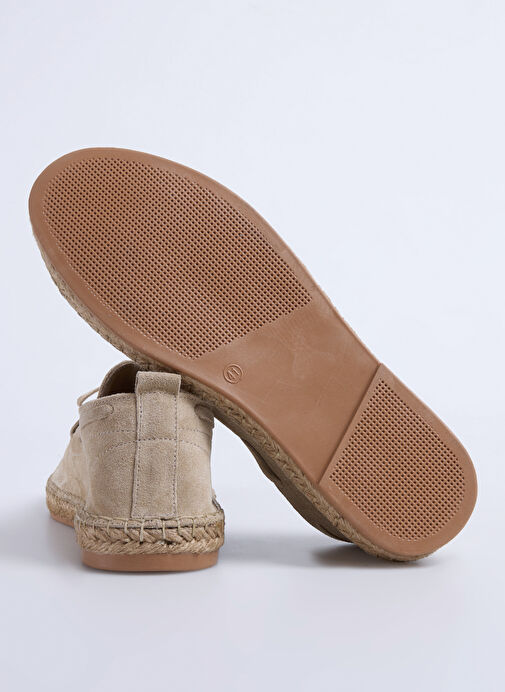 Fabrika Bej Erkek Süet Espadril RAPTOR - Görsel 5