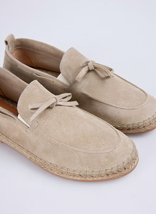 Fabrika Bej Erkek Süet Espadril RAPTOR - Görsel 6