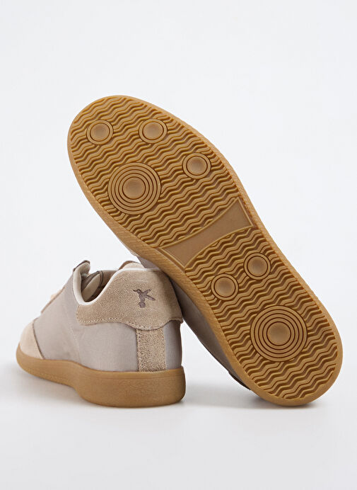 Fabrika Bej Erkek Süet + Deri Sneaker KILLER - Görsel 5