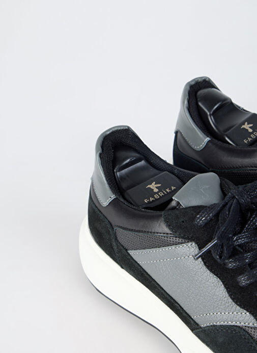 Fabrika Siyah-Gri Erkek Sneaker TITUS - Görsel 5