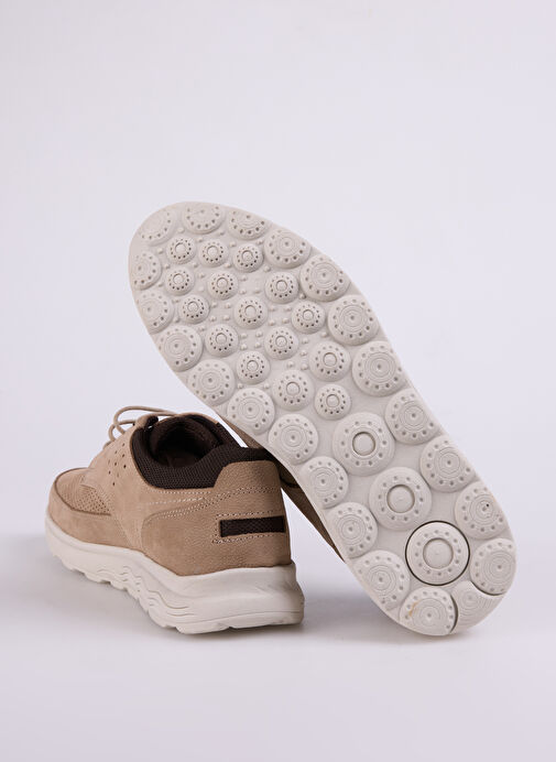 Cotton Bar Kum Erkek Deri Günlük Ayakkabı PEUN - Görsel 5