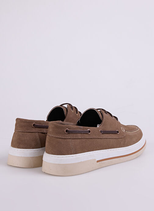 Cotton Bar Vizon Erkek Süet Günlük Ayakkabı JAGAN - Görsel 4