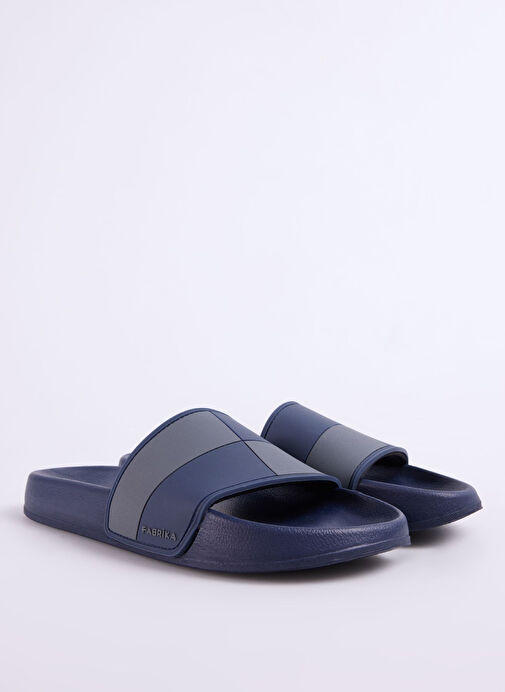 Fabrika Lacivert Erkek Plaj Terliği SANCHO - Görsel 3