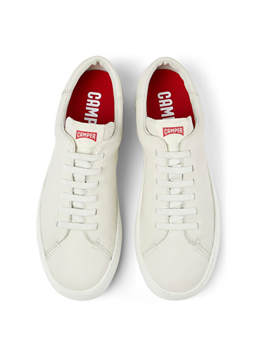 Camper Beyaz Erkek Deri Sneaker Peu Touring - Görsel 3