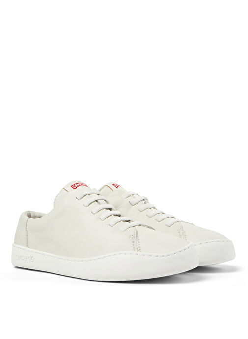 Camper Beyaz Erkek Deri Sneaker Peu Touring - Görsel 4