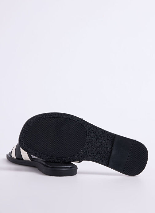 Fabrika Siyah Kadın Terlik MEDINA - Görsel 5