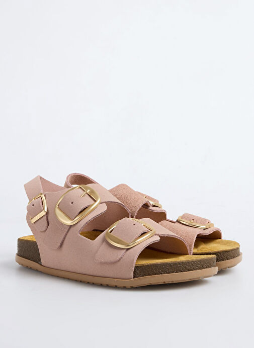 Discovery Expedition Pembe Kadın Deri Sandalet D-RAINA - Görsel 3