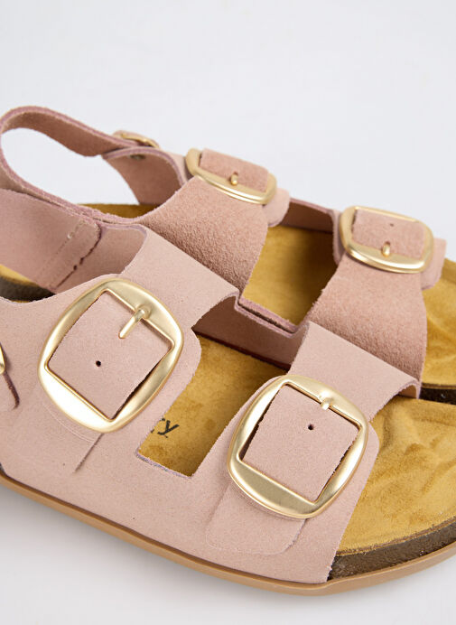 Discovery Expedition Pembe Kadın Deri Sandalet D-RAINA - Görsel 6