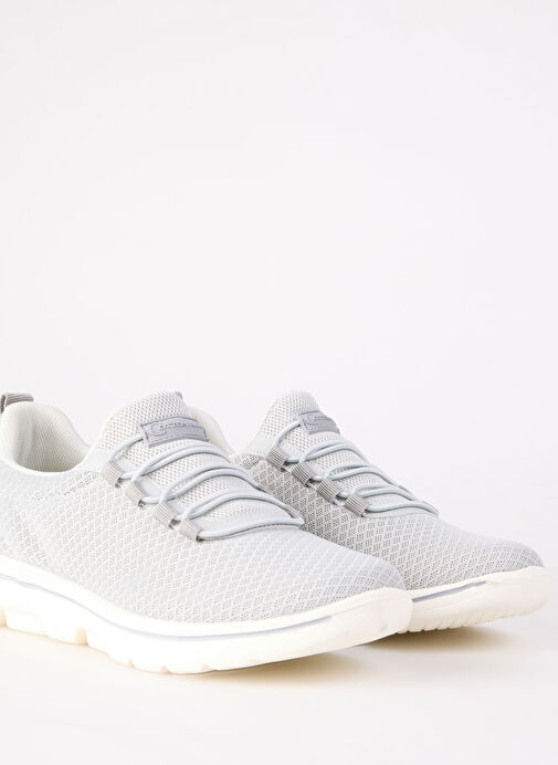 Cotton Bar Gri Kadın Sneaker LULIAN - Görsel 3