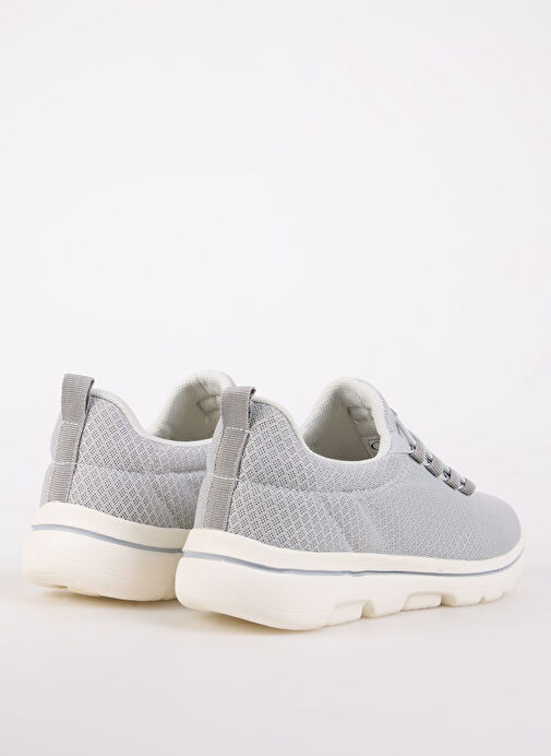 Cotton Bar Gri Kadın Sneaker LULIAN - Görsel 4