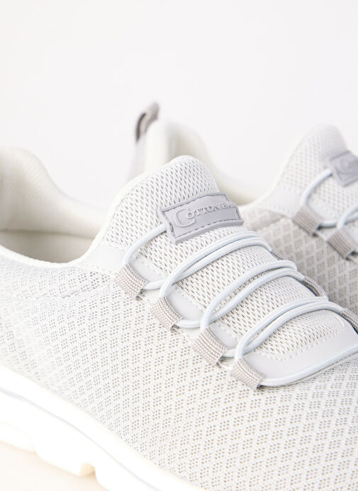 Cotton Bar Gri Kadın Sneaker LULIAN - Görsel 6