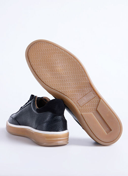 Fabrika Siyah Erkek Deri Sneaker NASH-PRIME - Görsel 7