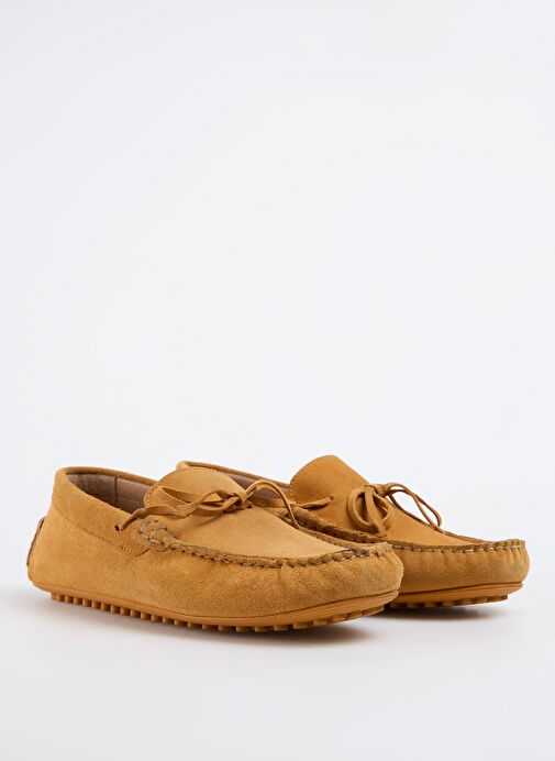 Fabrika Sarı Erkek Deri Loafer SINE - Görsel 3