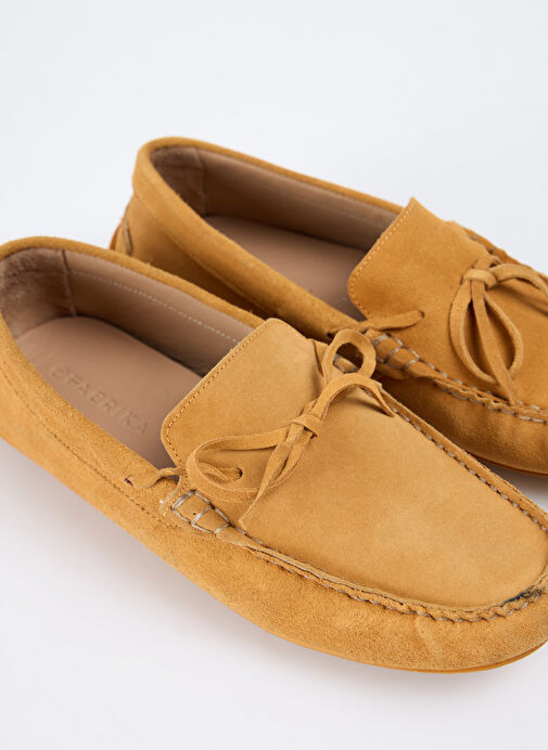 Fabrika Sarı Erkek Deri Loafer SINE - Görsel 6