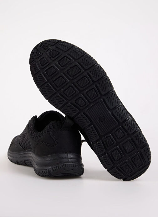 Cotton Bar Siyah Erkek Sneaker RIOL - Görsel 5